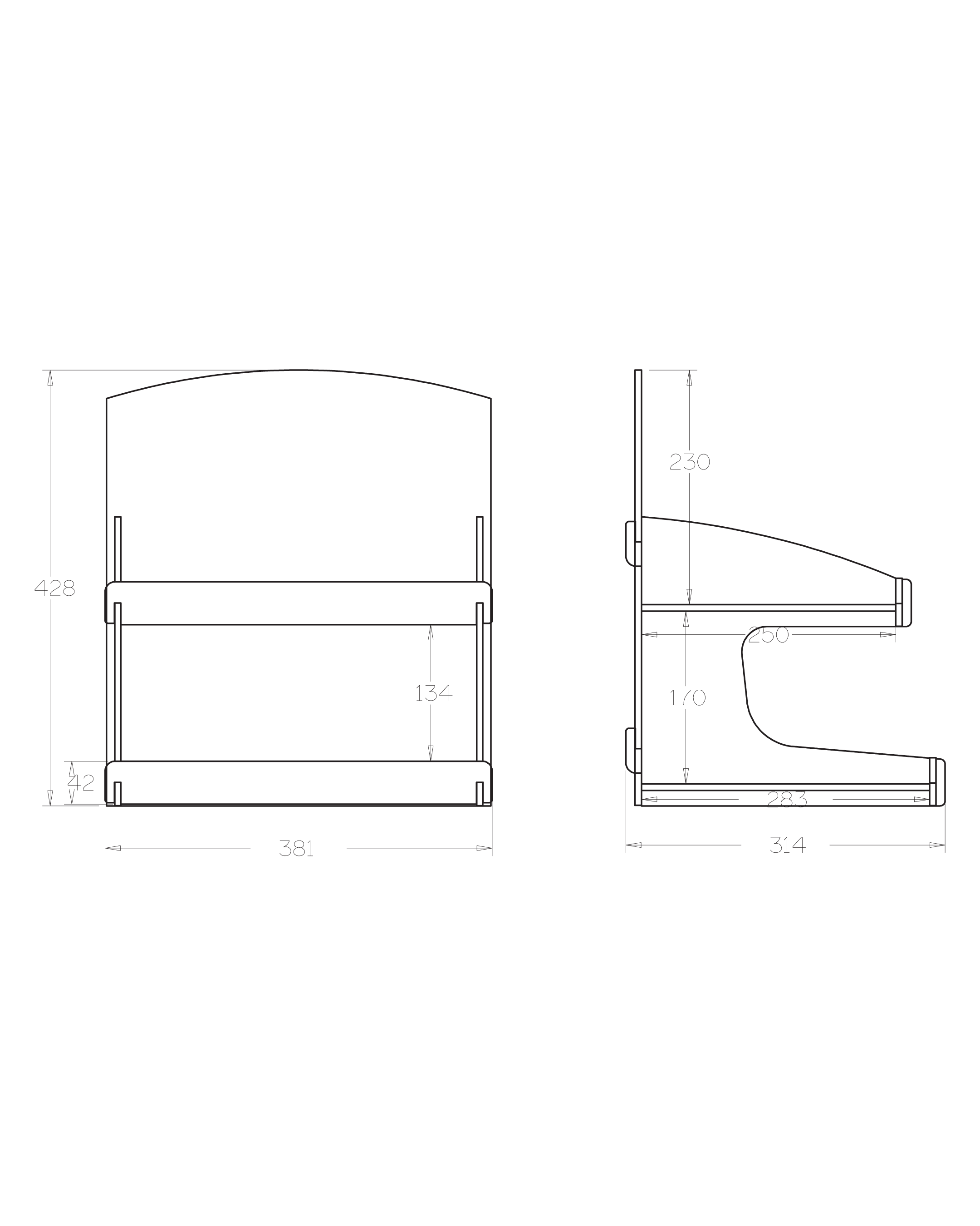 Counter Top Display Stand