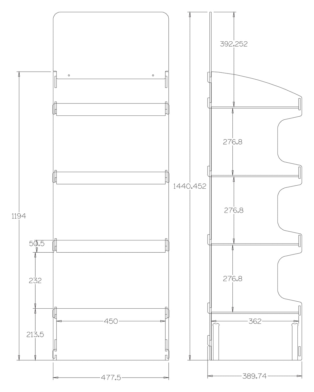 Medium Display Stand