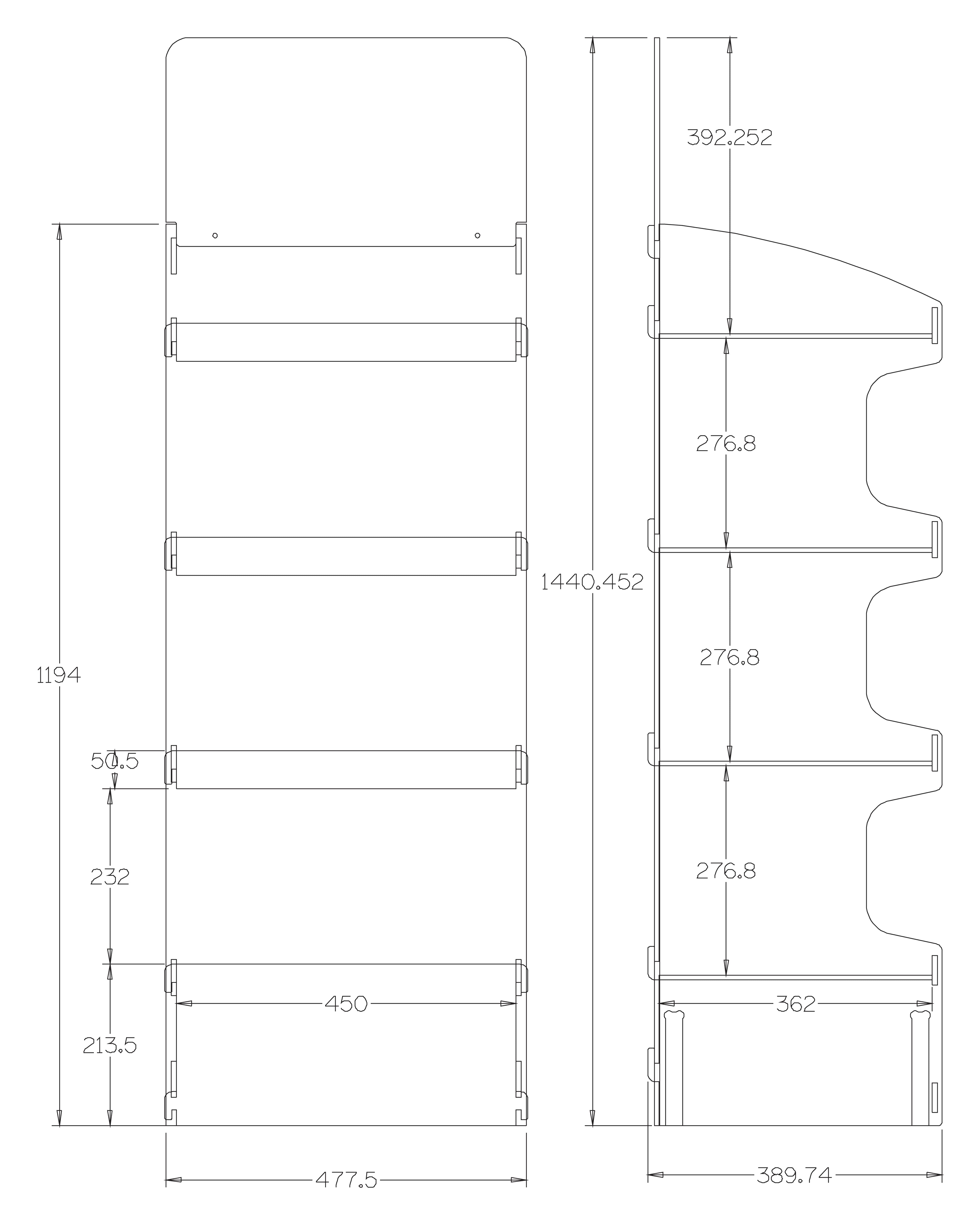 Medium Display Stand